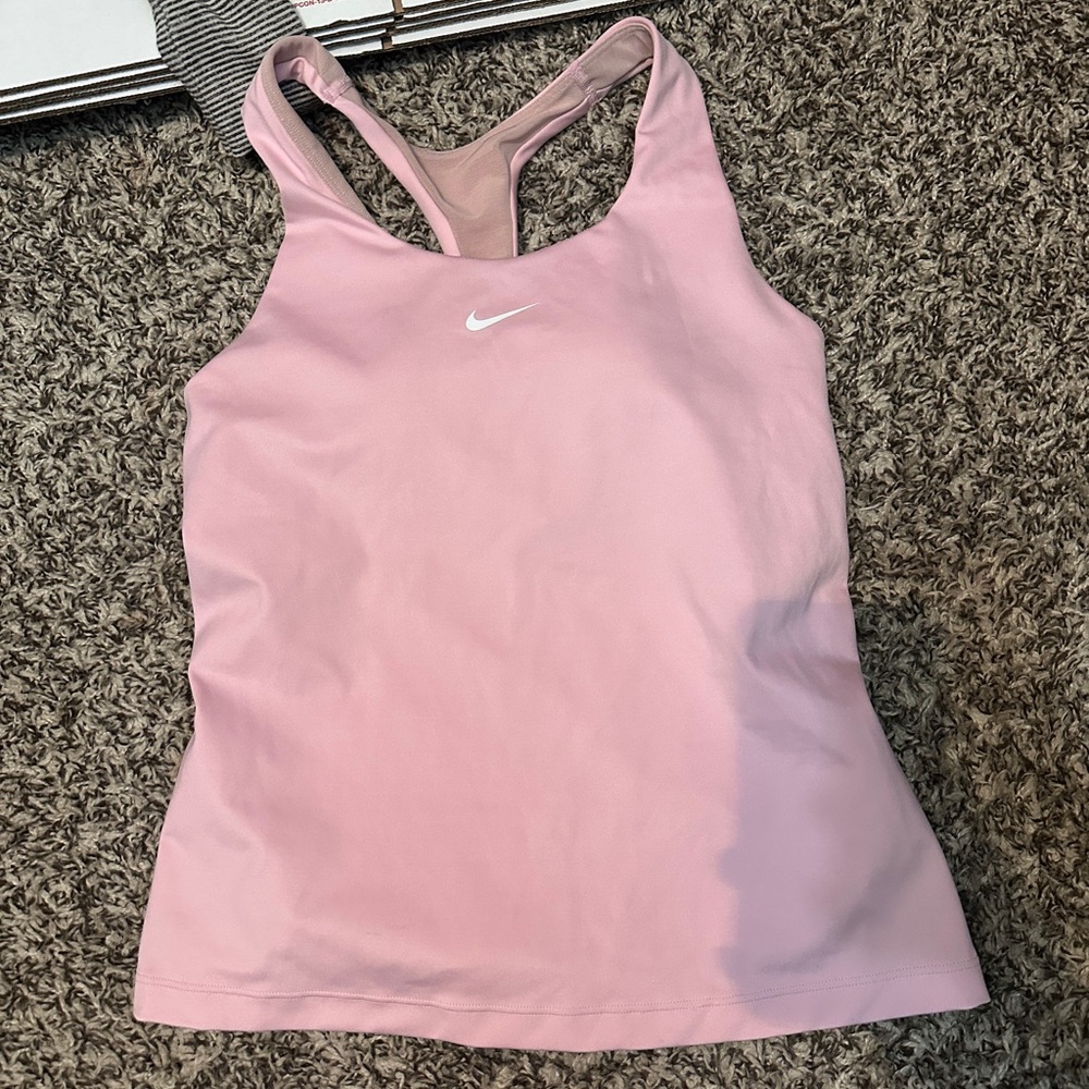 Nike Pink Racerback Tank Top